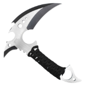 Stonewashed Blade Fantasy Axe w/Sheath