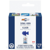 Emzone Sport Signal Horn Mini 1oz. White/Blue 46500