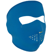Full Mask Neoprene Neon Blue Reverses to Lime