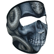 Snake Skull Full Face Mask