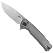 Zero Tolerance Button Lock Titanium Flipper Knife