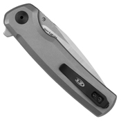 Zero Tolerance Button Lock Titanium Flipper Knife