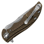 Zero Tolerance 0609 Titanium Handle Folding Knife